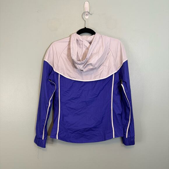 Nike Sportswear Windrunner Jacket Women XS Blue Gray Windbreaker Full Zip Hooded - Picture 2 of 8
